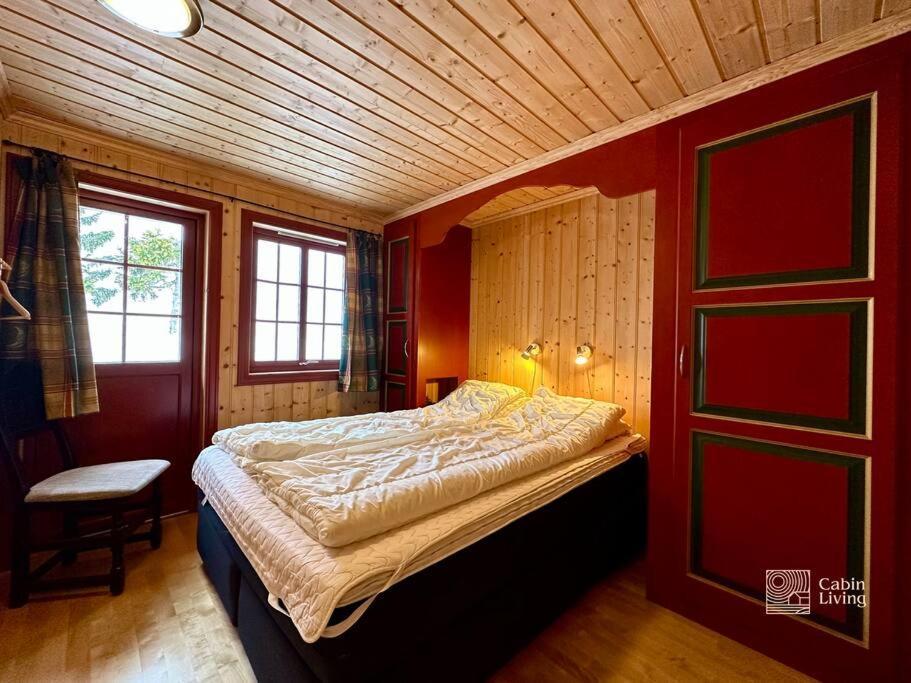 Large Cabin Sjusjoen Best View, Sauna, Ski Inout Eksteriør bilde