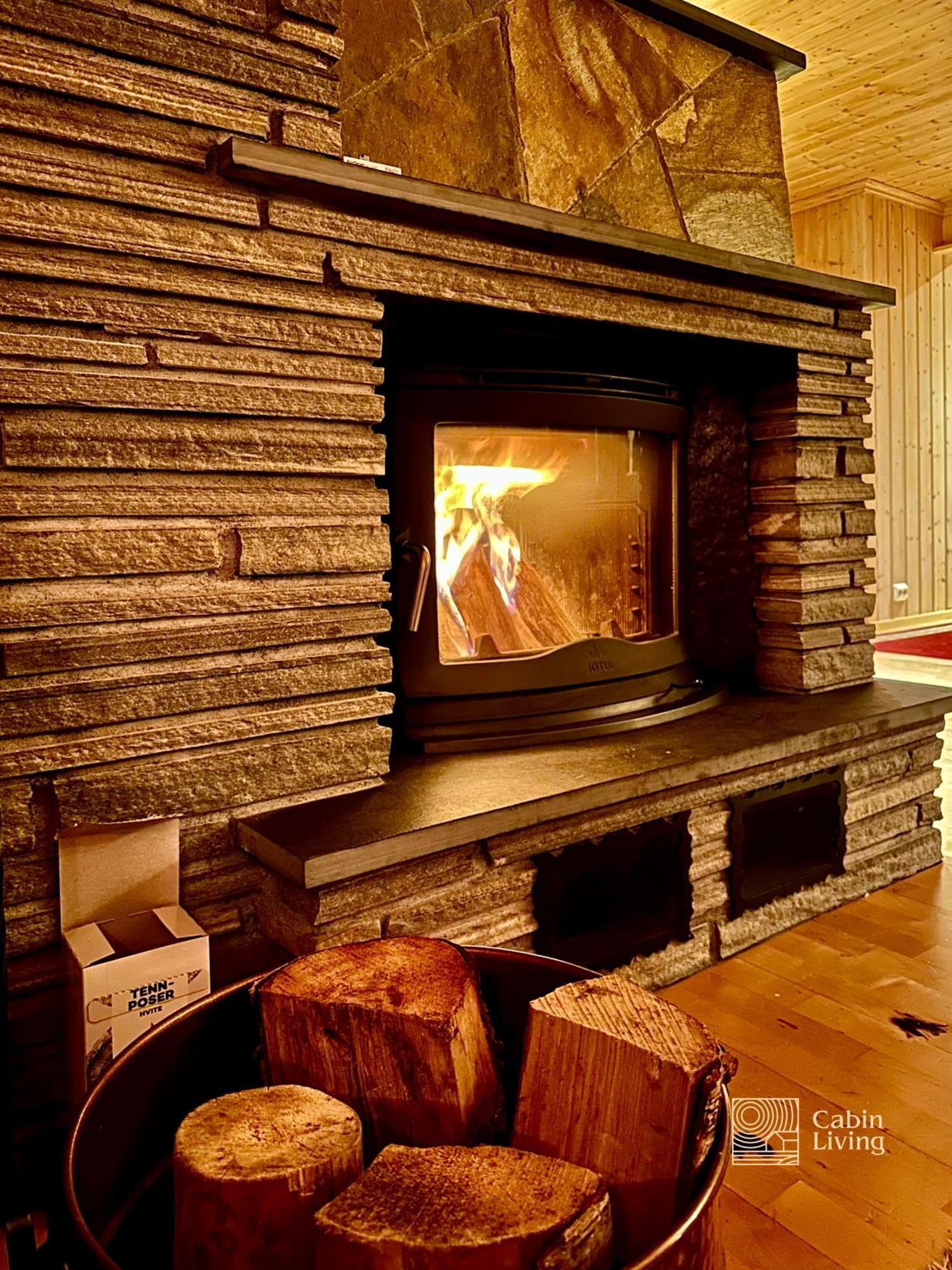 Large Cabin Sjusjoen Best View, Sauna, Ski Inout Eksteriør bilde